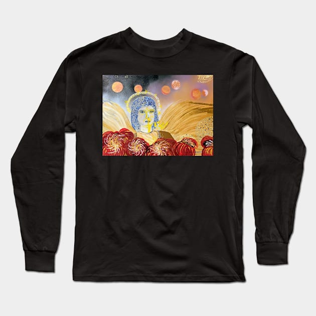 Angel AJ Long Sleeve T-Shirt by CsillaRosales